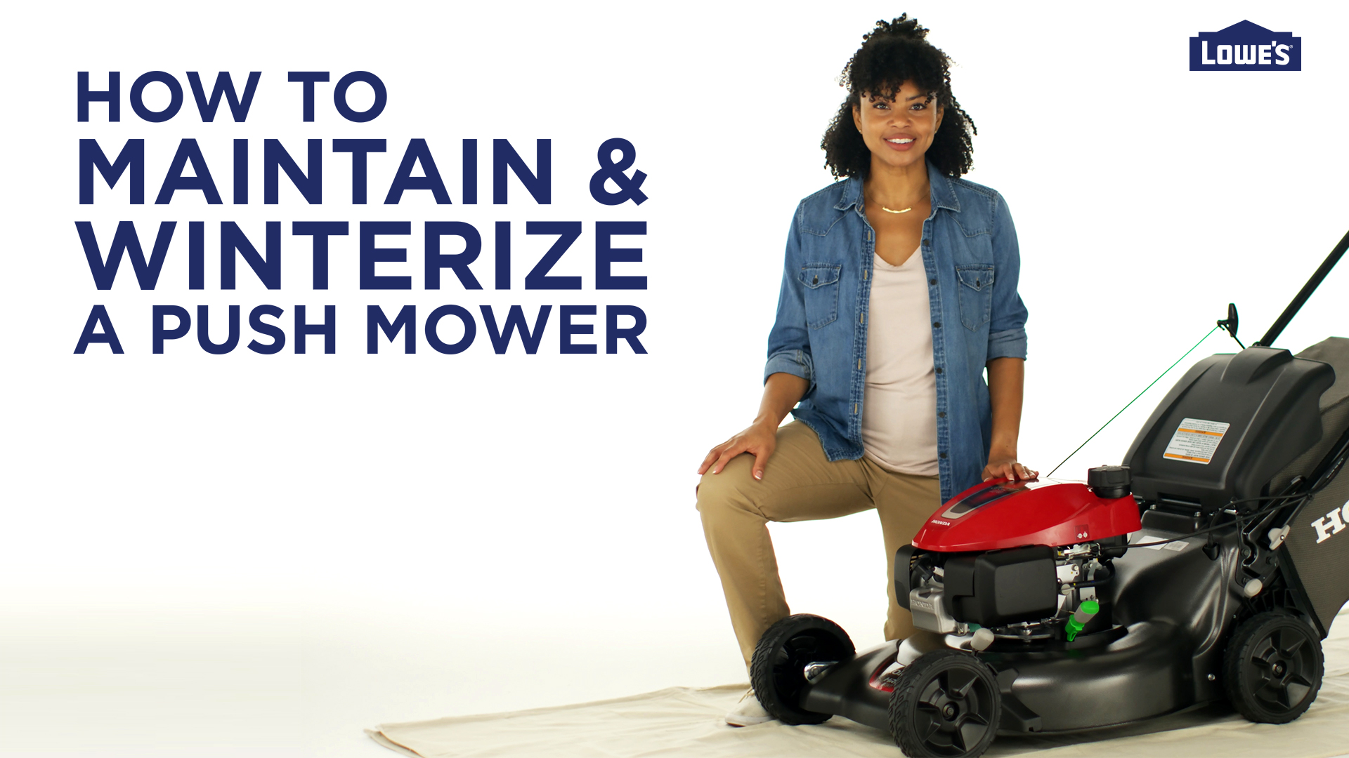 Winterize a Push Mower